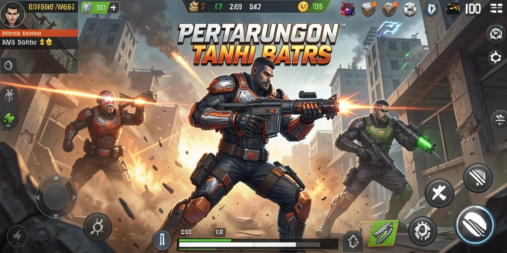 Screenshot utama FW66 menampilkan aksi pertarungan yang mendebarkan dan grafis yang menakjubkan.