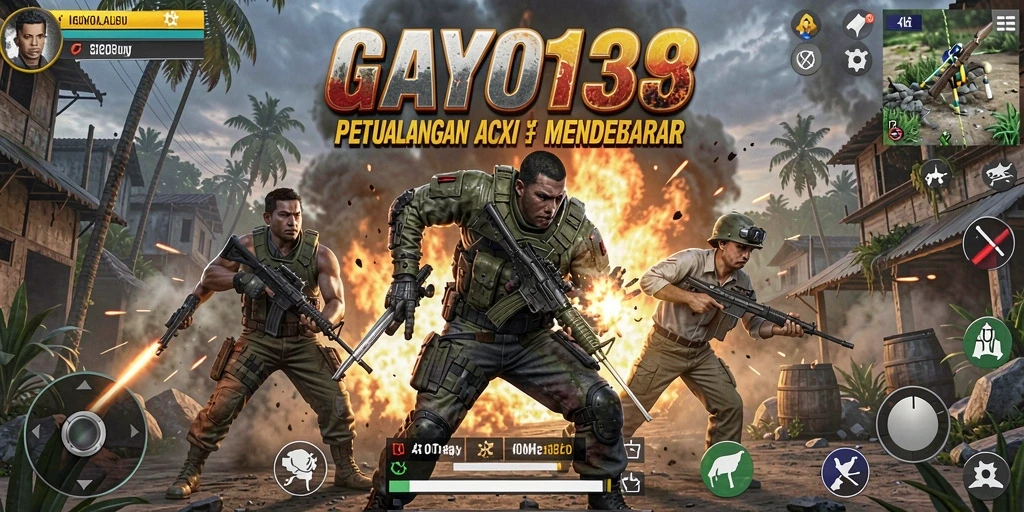 Tampilan gameplay GAYO138 yang menegangkan dan penuh aksi.