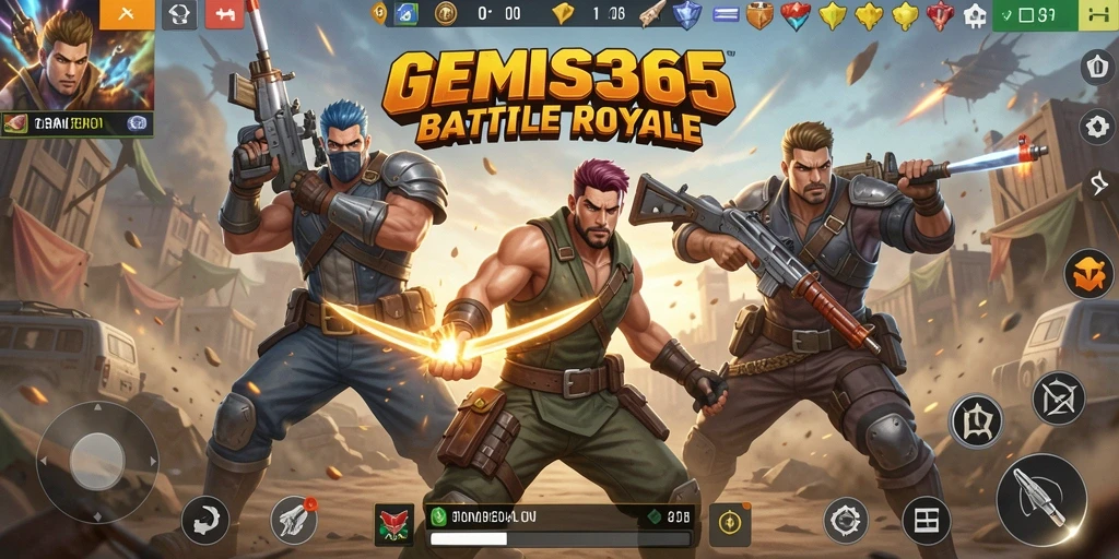 Gameplay seru dan menegangkan di GEMS365.