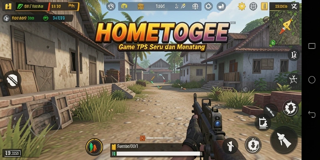 Screenshot dari gameplay HOMETOGEL yang seru dan menegangkan.