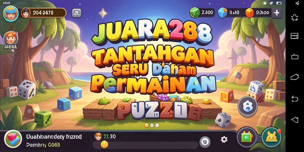 Tampilan gameplay JUARA288 dengan berbagai tantangan menarik.