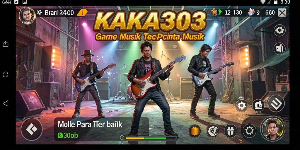 Tampilan gameplay KAKA303 yang penuh warna dan menarik.