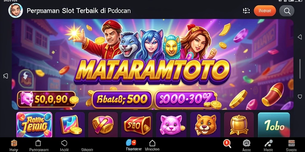 Tampilan gameplay menarik dari MATARAMTOTO dengan grafik yang menawan.