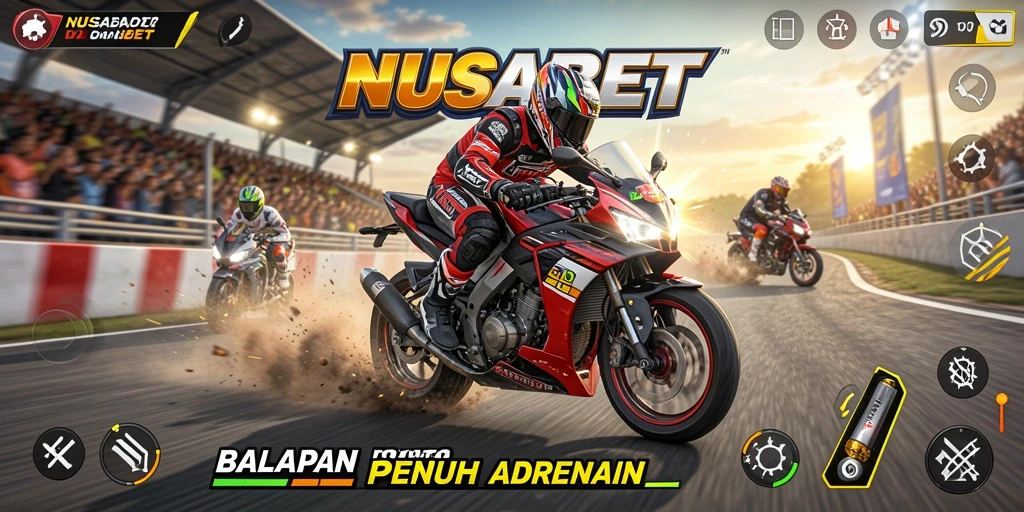 Tampilan gameplay seru dan menantang di NUSABET.
