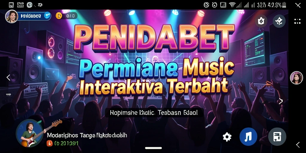 Tampilan gameplay interaktif yang seru di PENIDABET.
