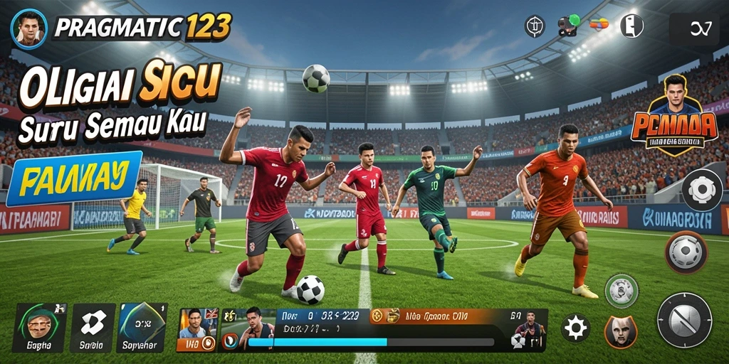 Tampilan screenshot PRAGMATIC123 menampilkan aksi pertandingan olahraga yang mendebarkan.