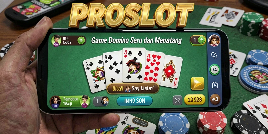 Screenshot gameplay PROSLOT yang menunjukkan keseruan bermain Domino.