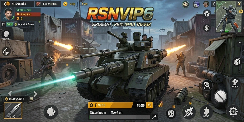 Tampilan dinamis gameplay RSNVIP6 yang menunjukan strategi seru.